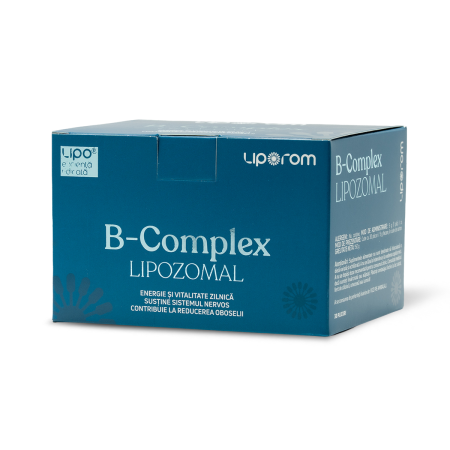 Energie & oboseală - Vitamine lipozomale B Complex - sistem nervos,energie,frumusete * 30 plic