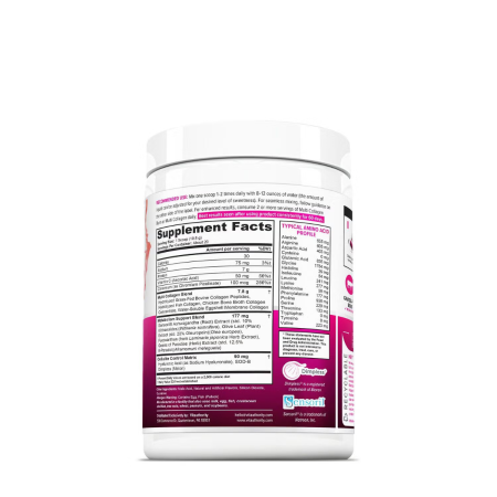  Vitauthority Multi Collagen Burn,caffeine-free Metabolism Enhancing Collagen Peptides, Formula Pentru Reducerea Celulitei Si Arderea Grasimilor Cu Aroma De Limonada De Capsuni, 216 G [2]
