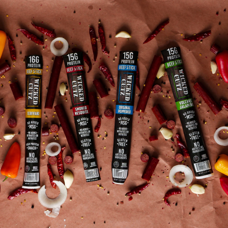 Wicked Cutz Beef Stick Batoane Cu Vita Cu Aroma De Teriyaki, 42 G [1]