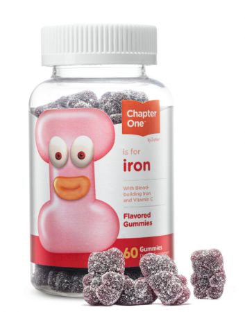 Capsule/comprimate/siropuri - Zahler Chapter One Iron, Formula Sub Forma De Jeleuri Cu Fier, 60 Jeleuri