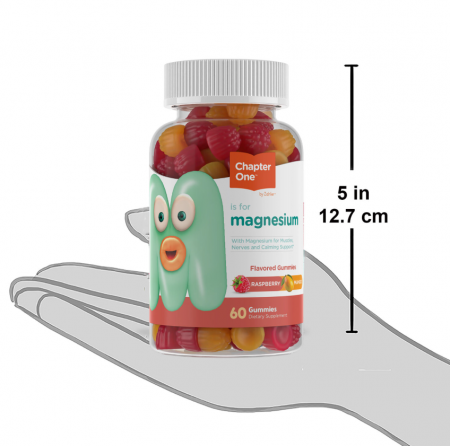 Zahler Chapter One M Is For Magnesium, Magneziu Cu Aroma De Zmeura Si Mango, 60 Jeleuri [3]