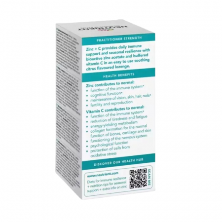 Zinc plus Vitamina C (60 comprimate masticabile), Neutrient [1]