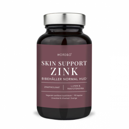 Suplimente alimentare - Zinc Skin Support - Nordbo  * 90 cps
