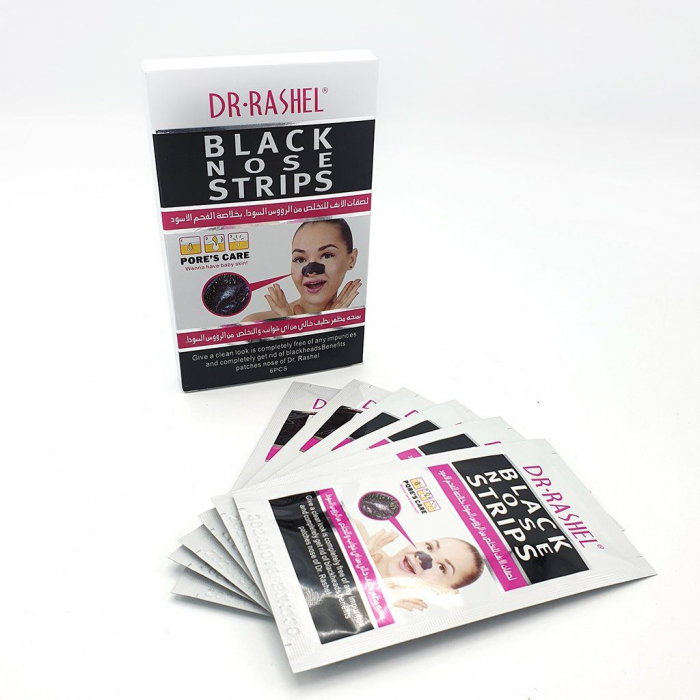 Benzi Curatare Puncte Negre 6 bucati - Dr. Rashel Black Nose Strips [2]
