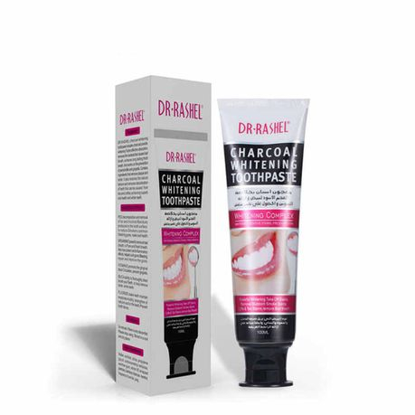 Pasta de Dinți cu Formula Avansată pentru Albire Dr. Rashel Charcoal Whitening Toothpaste-100 ml [4]