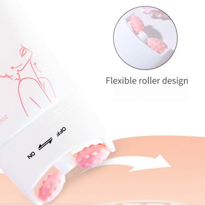 Crema cu colagen pentru gat si decolteu cu role pentru masaj-Dr. Rashel Collagen Lifting & Firming Neck Cream-120 gr [2]