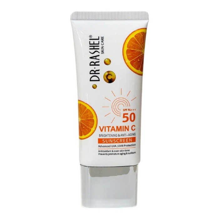 Crema  anti aging cu Vitamina C SPF50 - Dr. Rashel Brightening and Anti-Aging Sunscreen - 50 Gr [4]