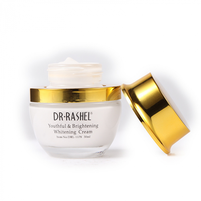 Crema anti pete cu aur si colagen - 24K Gold Collagen Whitening Cream - 30gr [4]