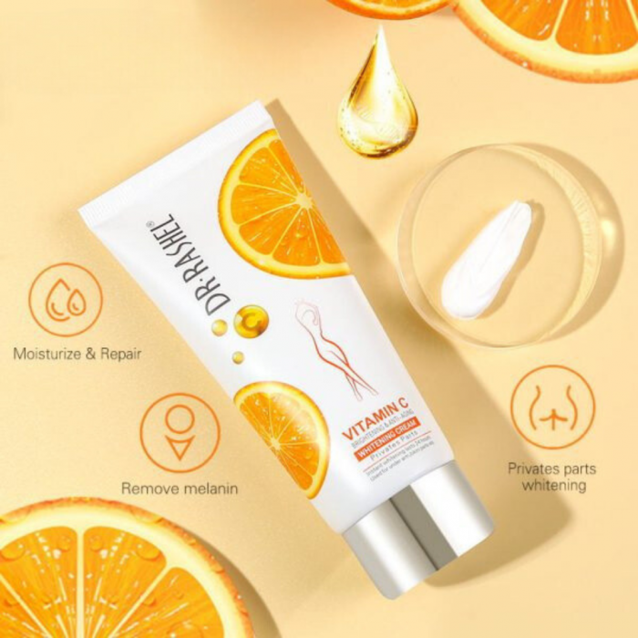 Crema cu efect de  albire pentru corp cu Vitamina C- Dr Rashel Whitening Body Cream  -80 gr [3]