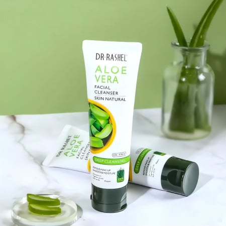 Crema de curatare cu Aloe Vera - Dr Rashel Facial Cleanser-100gr [4]