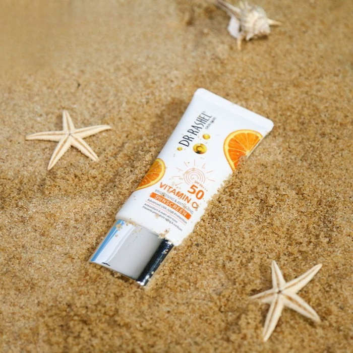 Crema  anti aging cu Vitamina C SPF50 - Dr. Rashel Brightening and Anti-Aging Sunscreen - 50 Gr [2]