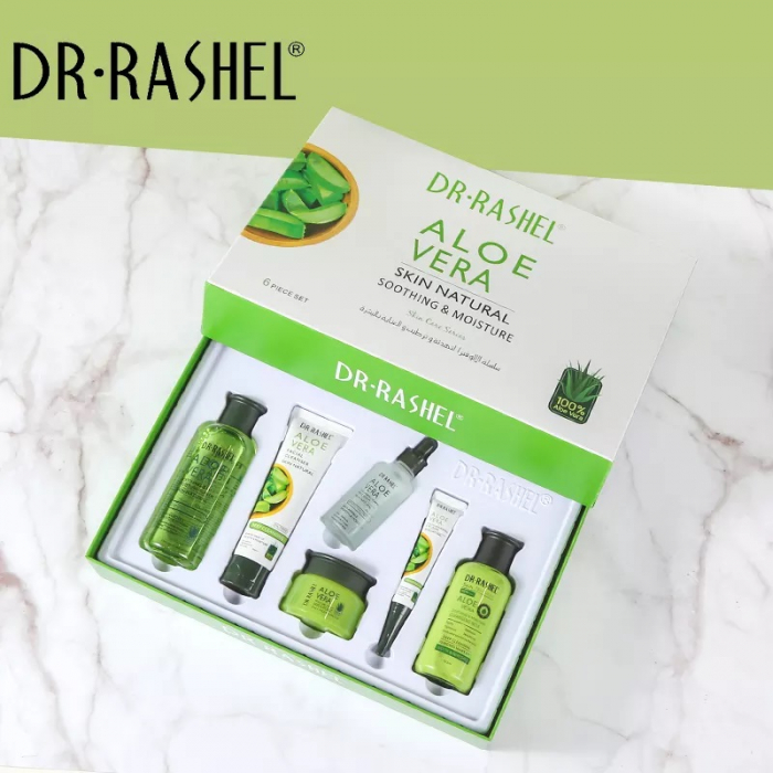 Set 6 Produse Anti- Aging Hidratante cu  Aloe Vera - Dr. Rashel Aloe Vera Set [2]