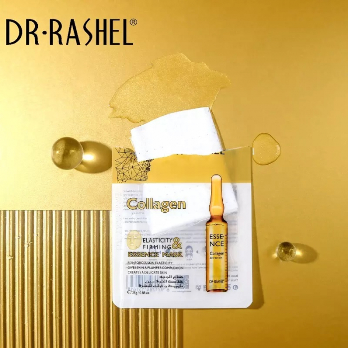 Masca de Fata Anti- Riduri pentru Fermitate cu Colagen 1 buc x 25 g - Dr. Rashel Collagen Elasticity & Firming Essence Mask [4]