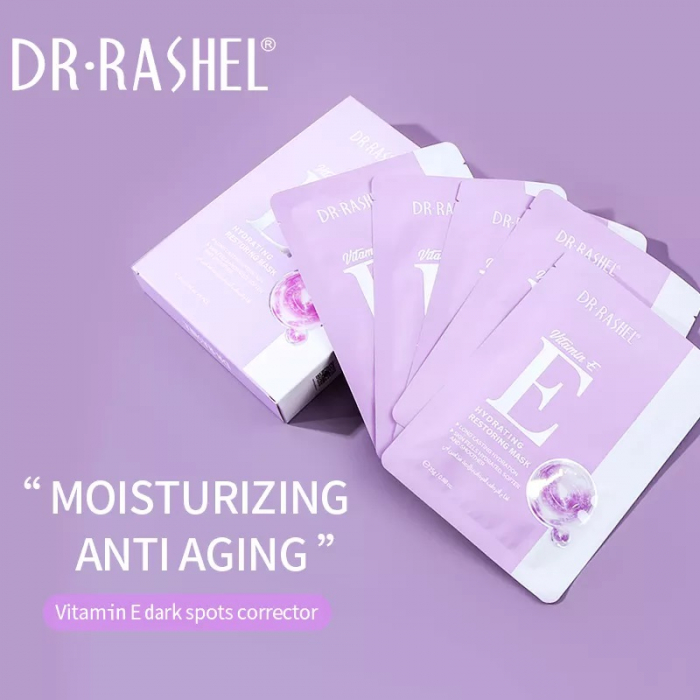 Masca de Fata Hidratanta cu Vitamina E - Dr. Rashel Vitamin E Hydrating Restoring Mask 1 buc x 25 g [2]