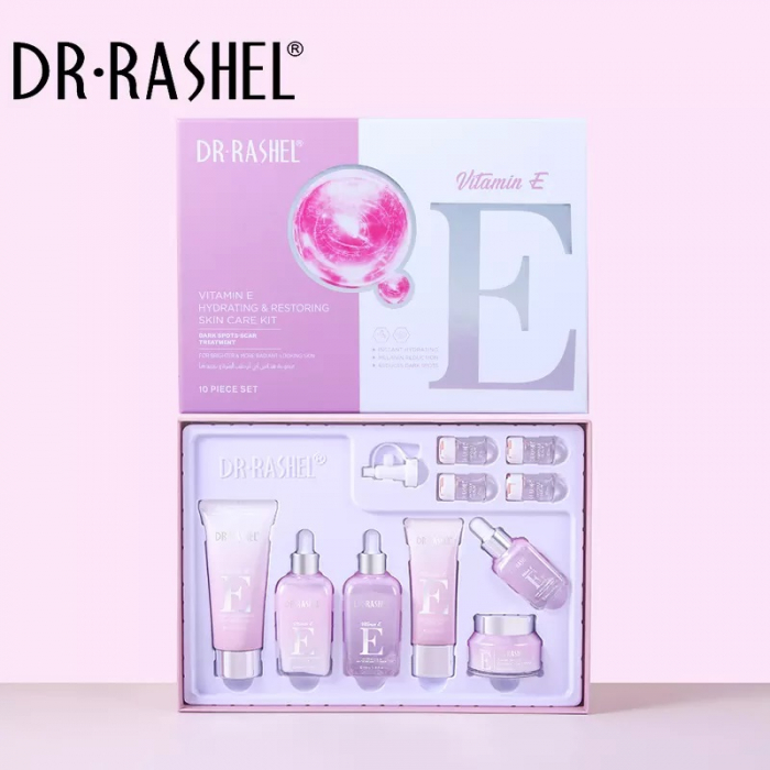Set 10 Produse Anti-Pete cu Vitamina E - Dr. Rashel Vitamin E Hydrating & Restoring Skin Care [2]
