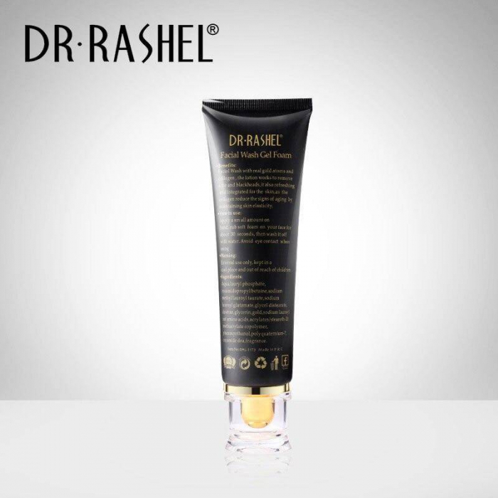 Gel de curatare cu aur si colagen 24K Gold Collagen - Dr Rashel Wash Gel Foam Cleanser 100 ml [6]