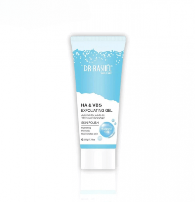 Gel exfoliant cu acid hialuronic - Dr.Rashel Skin Polish Exfoliating Gel 220 gr [2]