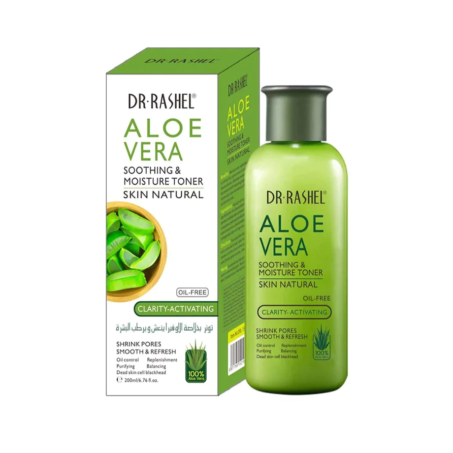 Lotiune tonica cu Aloe Vera soothing & moisture toner-200ml [4]
