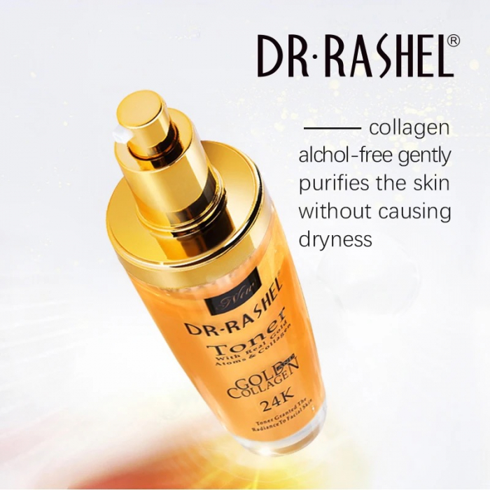 Lotiune tonica anti-aging cu aur si colagen 24K Gold collagen Toner-120ML [3]