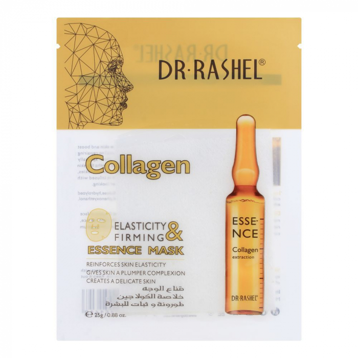 Masca de Fata Anti- Riduri pentru Fermitate cu Colagen 1 buc x 25 g - Dr. Rashel Collagen Elasticity & Firming Essence Mask [2]