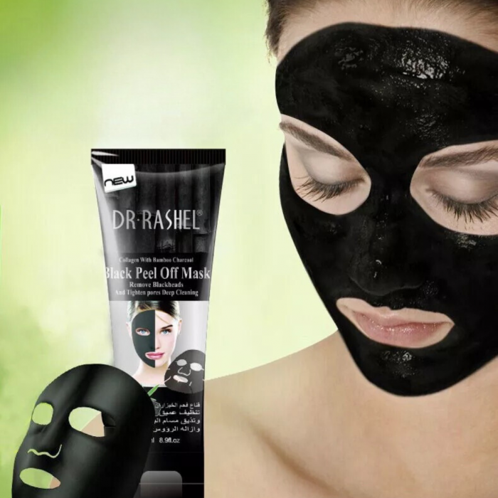 Masca Neagra Detoxifianta cu Carbune Activ - Dr Rashel Black Peel-off Mask 120 ml [4]