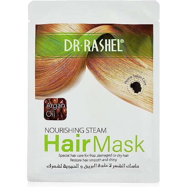 Masca de par cu ulei de argan Dr. Rashel Argan Oil Nourishing Steam Hair Mask - 1 Bucata