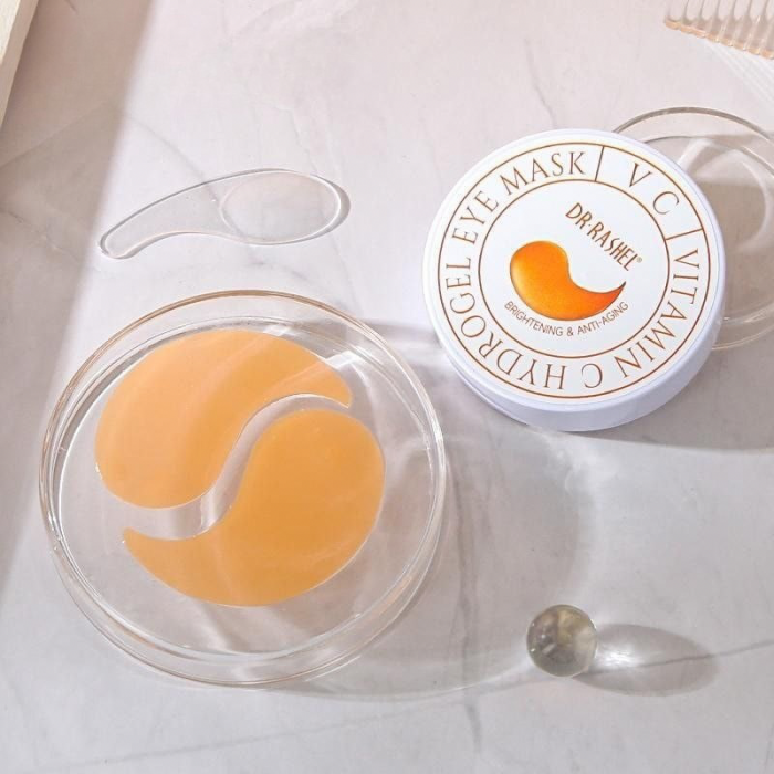 Maști hidrogel anti-aging cu Vitamina C - Dr Rashel Anti- Aging Hydrogel Eye Mask- 60 buc [3]