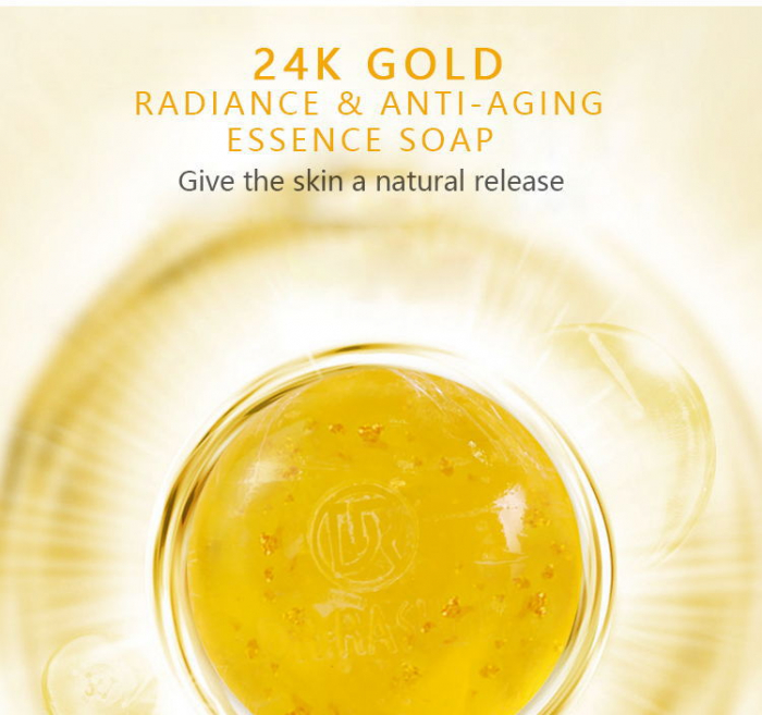 Sapun Anti - Aging 24K - Dr Rashel Soap Radiance & Anti-Aging - 100 g [4]