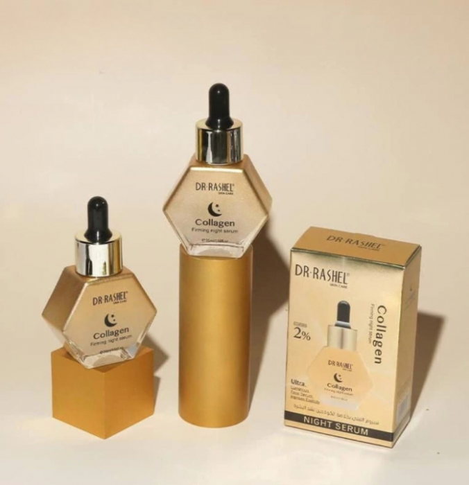 Ser de noapte pentru fermitate cu Colagen 2% - Dr Rashel Collagen Firming Night Serum - 35 ml [4]