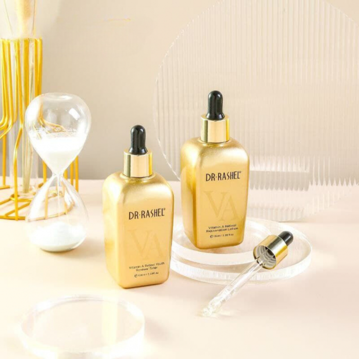 Set 12 Produse Anti - Aging cu Retinol pentru Riduri & Efect de Lifting  - Dr. Rashel Retinol Skin Care Kit [6]
