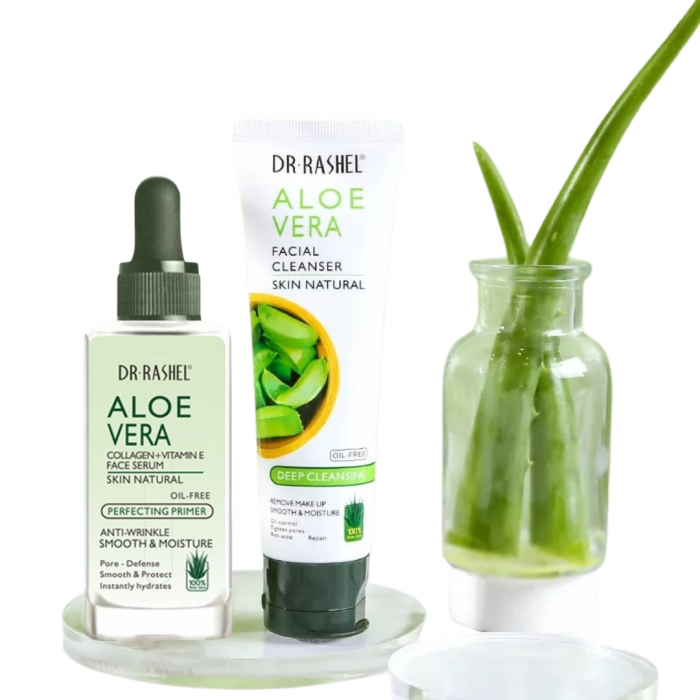 Set 2 produse cu Aloe Vera si Colagen- Dr. Rashel Aloe Vera and Collagen Pack [6]