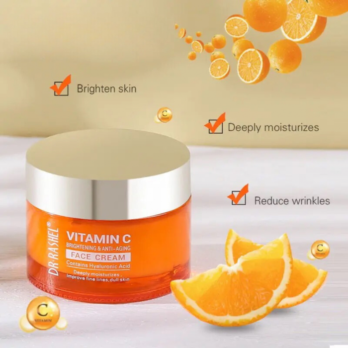 Set 2 produse cu Vitamina C - Dr. Rashel Vitamin C Eye Serum & Cream [3]
