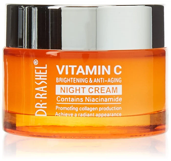 Set 3 produse Rutina de Noapte cu Vitamina C, Acid Hialuronic, Colagen si Niacinamide - Dr Rashel Night Care set [8]