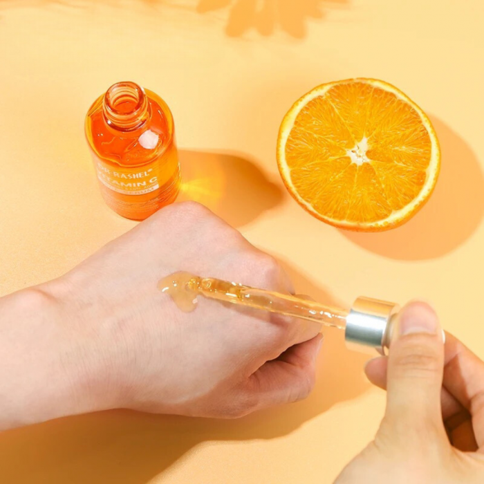 Set 3 produse Rutina de Noapte cu Vitamina C, Acid Hialuronic, Colagen si Niacinamide - Dr Rashel Night Care set [3]