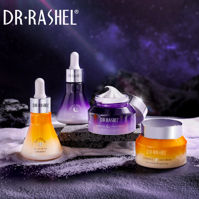 Set 4 produse Anti Aging Vitamina C & Retinol - Dr Rashel Day&Night Pack [2]