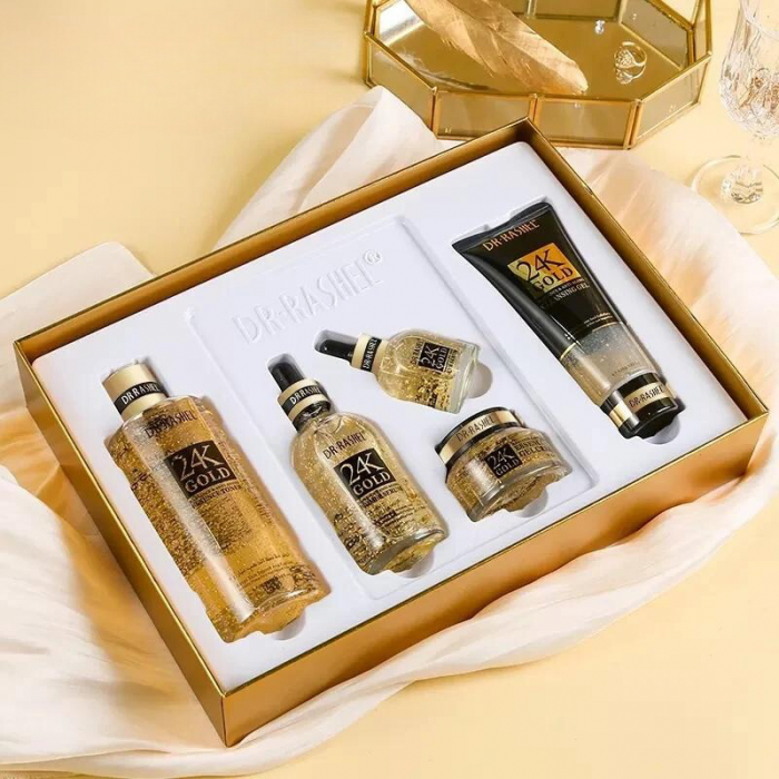 Set 5 Produse Anti - Aging cu Particulele de Aur Cosmetic - Dr Rashel 24k Gold Anti Aging Skin Care [2]