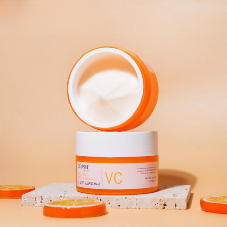 Toate produsele - Mascǎ cremǎ de noapte anti-aging cu Vitamina C- Dr Rashel Vitamin C Ice Sleeping mask 100 gr