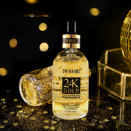 Ser cu aur anti-aging  Dr.Rashel 24K Gold Radiance & Anti Aging Serum - 100ml [2]