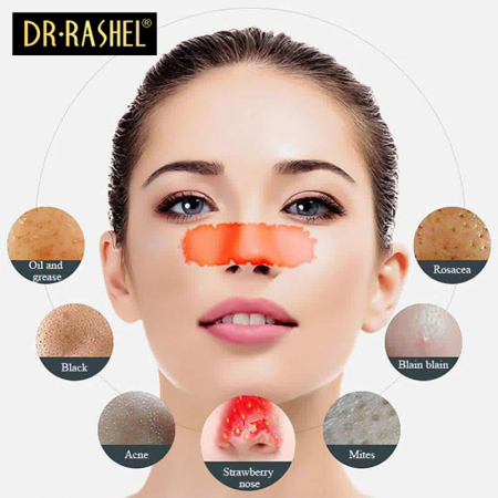 Benzi Curatare Puncte Negre 6 bucati - Dr. Rashel Black Nose Strips [2]