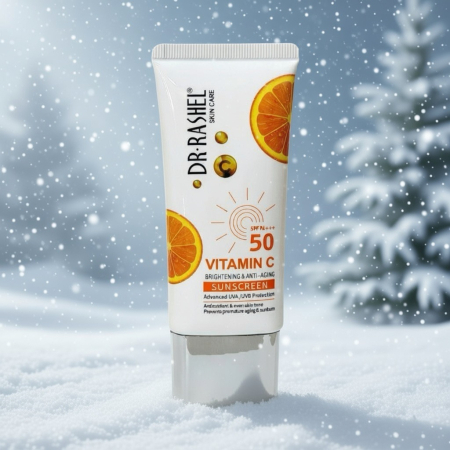 Crema  anti aging cu Vitamina C SPF50 - Dr. Rashel Brightening and Anti-Aging Sunscreen - 50 Gr