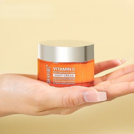 Crema de noapte Anti-Aging cu Vitamina C si Niacinamide - Dr Rashel Night Cream - 50g [2]