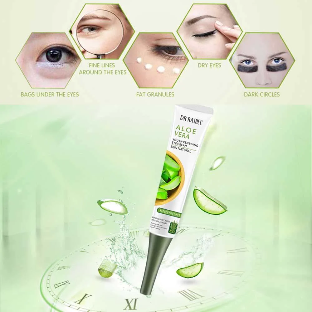 Crema zona ochilor cu Aloe Vera Youth renewing eye cream-20gr [1]