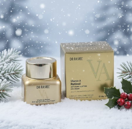 Retinol - Crema zona ochilor cu retinol anti-aging & lifting - Dr Rashel eye cream 15ml