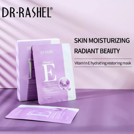 Masca de Fata Hidratanta cu Vitamina E - Dr. Rashel Vitamin E Hydrating Restoring Mask 1 buc x 25 g [2]