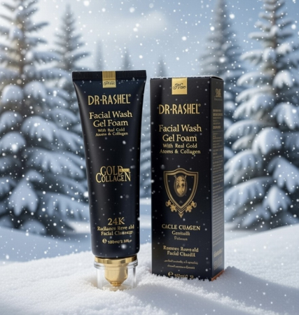 Gel de curatare cu aur si colagen Gold Colagen - Dr Rashel Wash Gel Foam Cleanser 100 ml