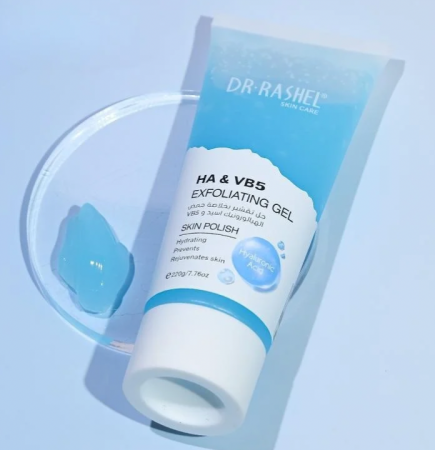 Promotii ❤️ - Gel exfoliant cu acid hialuronic - Dr.Rashel Skin Polish Exfoliating Gel 220 gr