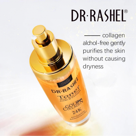 Lotiune tonica anti-aging cu aur si colagen 24K Gold collagen Toner-120ML [2]