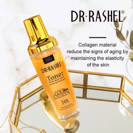 Lotiune tonica anti-aging cu aur si colagen 24K Gold collagen Toner-120ML [6]