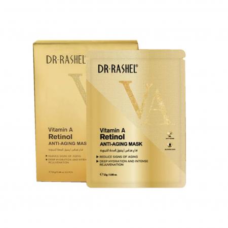 Masca de Fata Anti - Aging cu Retinol 1 buc x 25 g - Dr. Rashel Vitamin A Retinol Anti-Aging Mask [3]