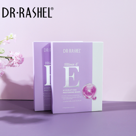 Masca de Fata Hidratanta cu Vitamina E - Dr. Rashel Vitamin E Hydrating Restoring Mask 1 buc x 25 g [6]